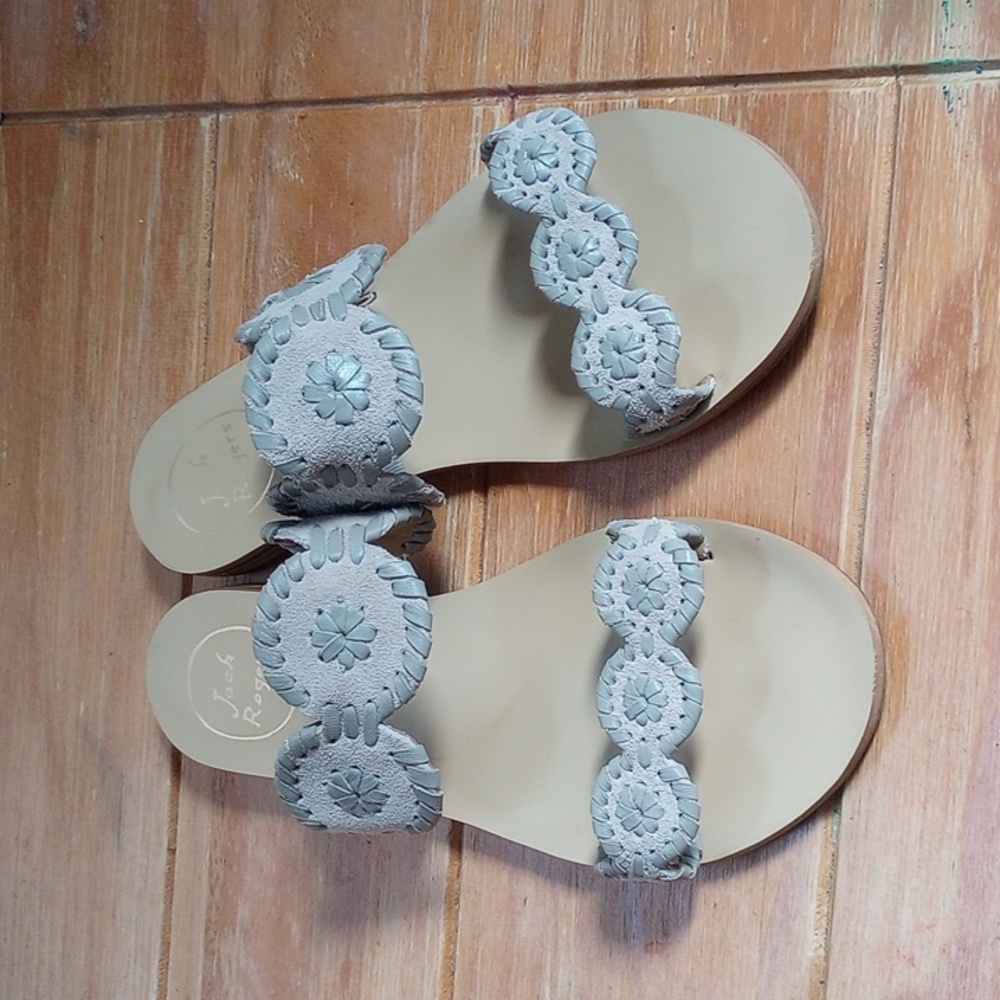 Jack Roger 'Lauren' two strap slide on sandals
